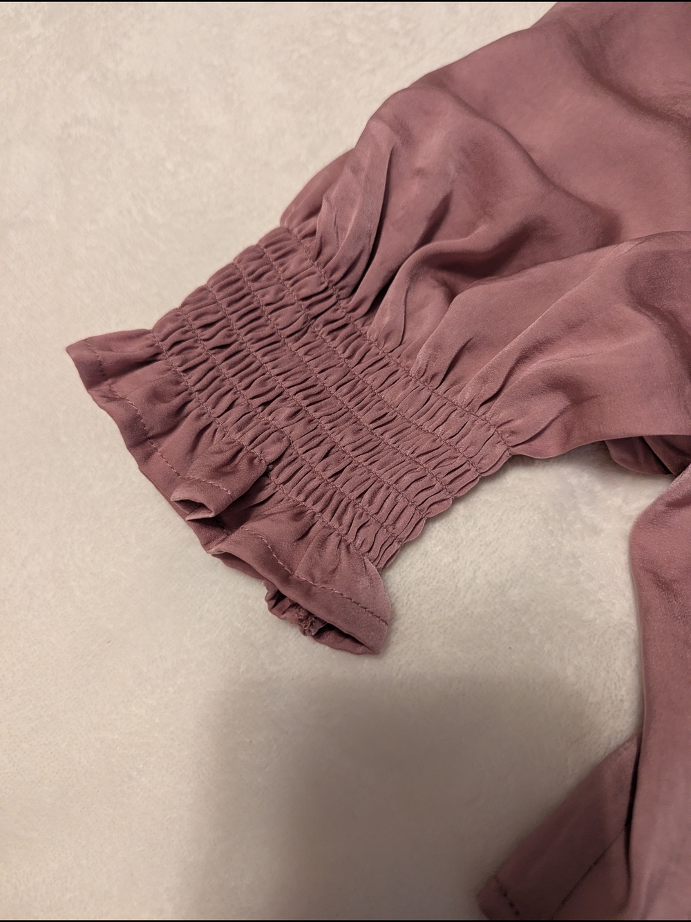 torrid Dusty Mauve Poet Blouse - Picture 2 of 4